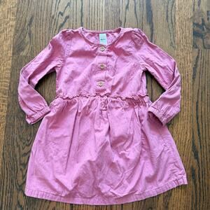 🍭6/$30 Carter’s Dusty Rose Lightweight 100% Cotton Dress - 4T
